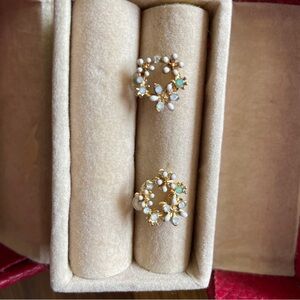 Floral Wreath Earrings